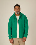 Unisex-Hoodie aus Bio-Baumwolle, leicht bis mittelschwer, mit durchgehendem Reißverschluss - 280 GSM | Mixer STSU205