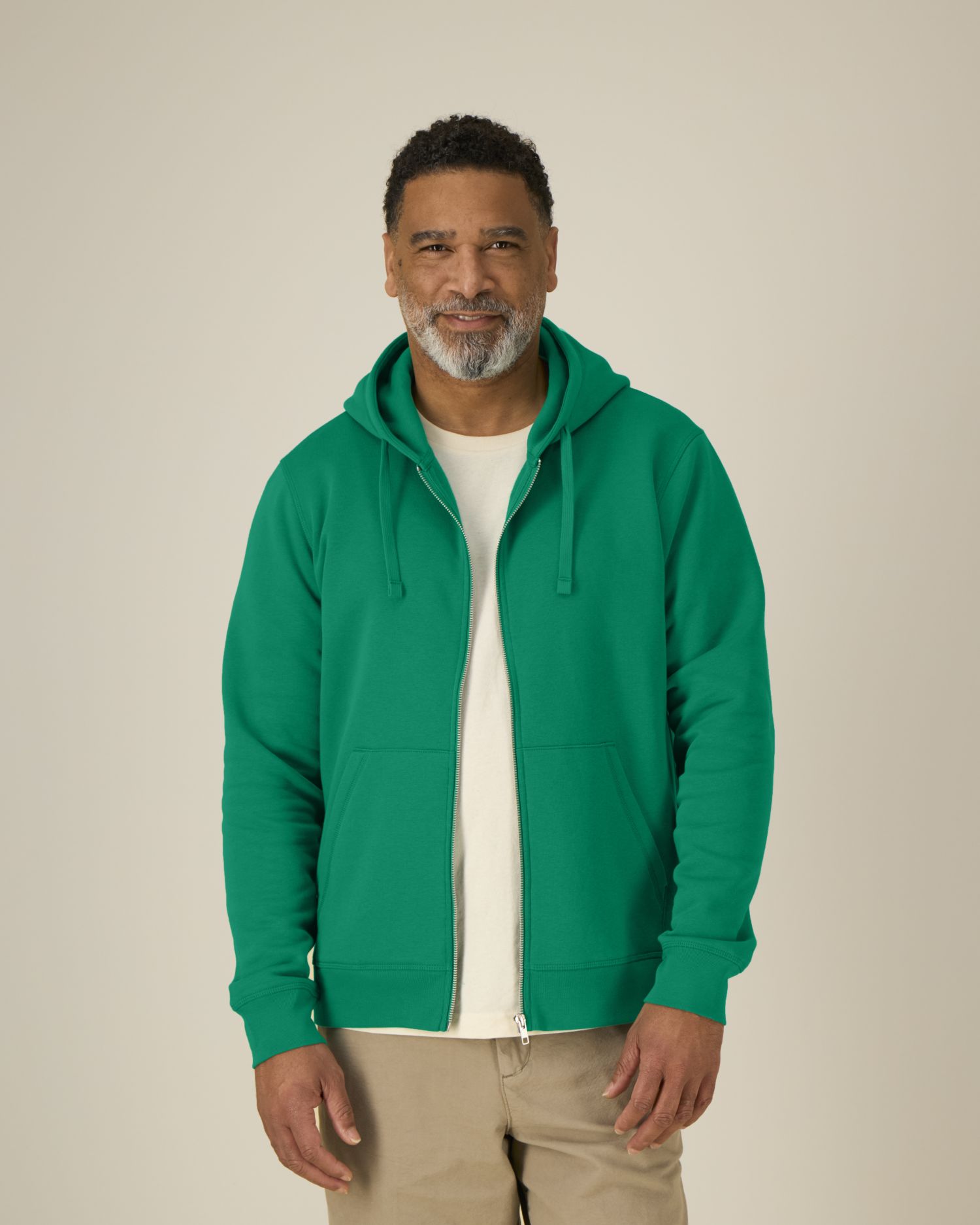 Unisex Organisch Katoenen Mid-Light Zip-Thru Hoodie - 280 GSM | Mixer STSU205
