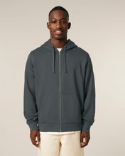 Sweat à capuche zippé mi-léger en coton biologique unisexe - 280 GSM | Mixer STSU205