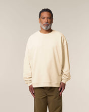 Uniseks Oversized Organisch Katoenen Ronde Hals Sweater - 350 GSM | Radder 2.0 STSU208