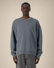 Unisex Organic Oversized Garment Dyed Crew Neck Sweatshirt - 380 GSM | Radder 2.0 Vintage STSU210