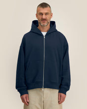 Sudadera unisex Oversized con capucha y cremallera completa de algodón reciclado - 400 g/m² | Fronter - STSU275