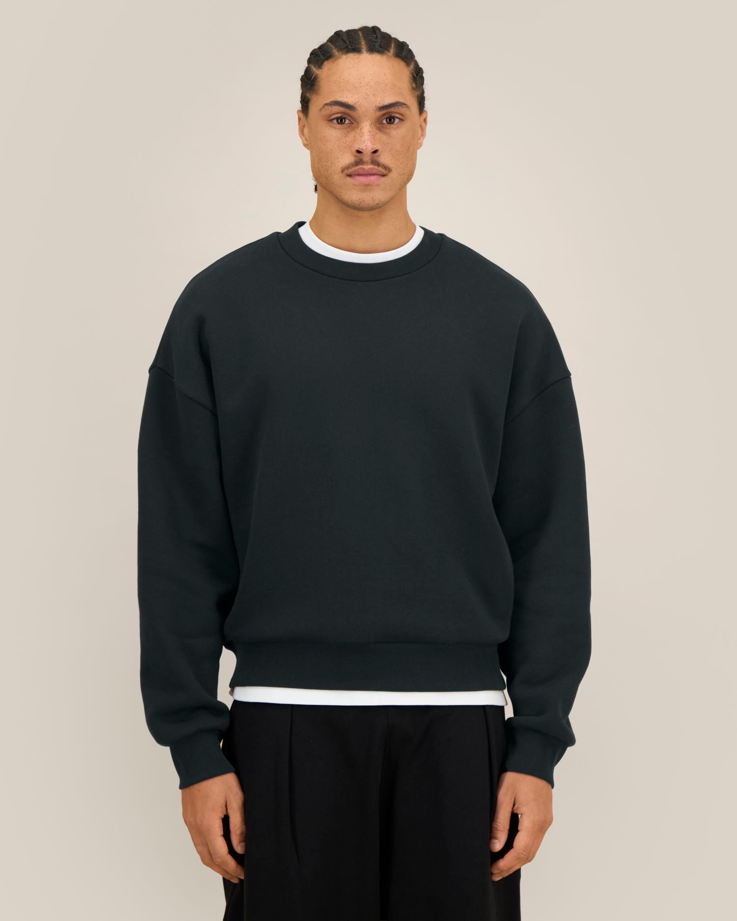 Unisex Ultra Heavyweight Oversized Crewneck - 500 GSM | Former - STSU279