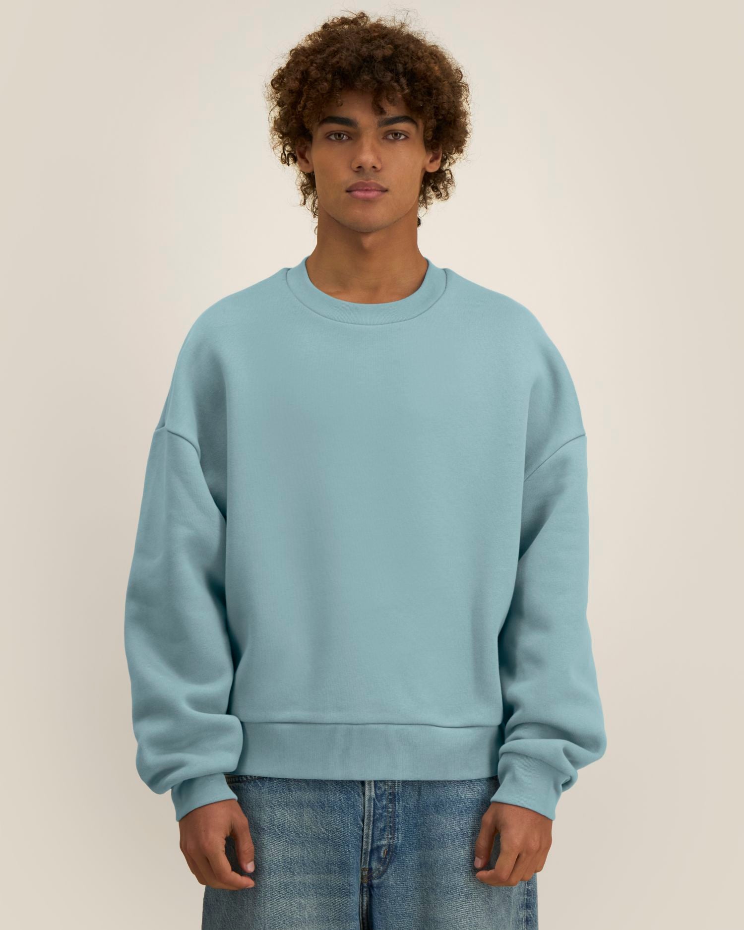 Unisex Ultra Heavyweight Oversized Crewneck - 500 GSM | Former - STSU279