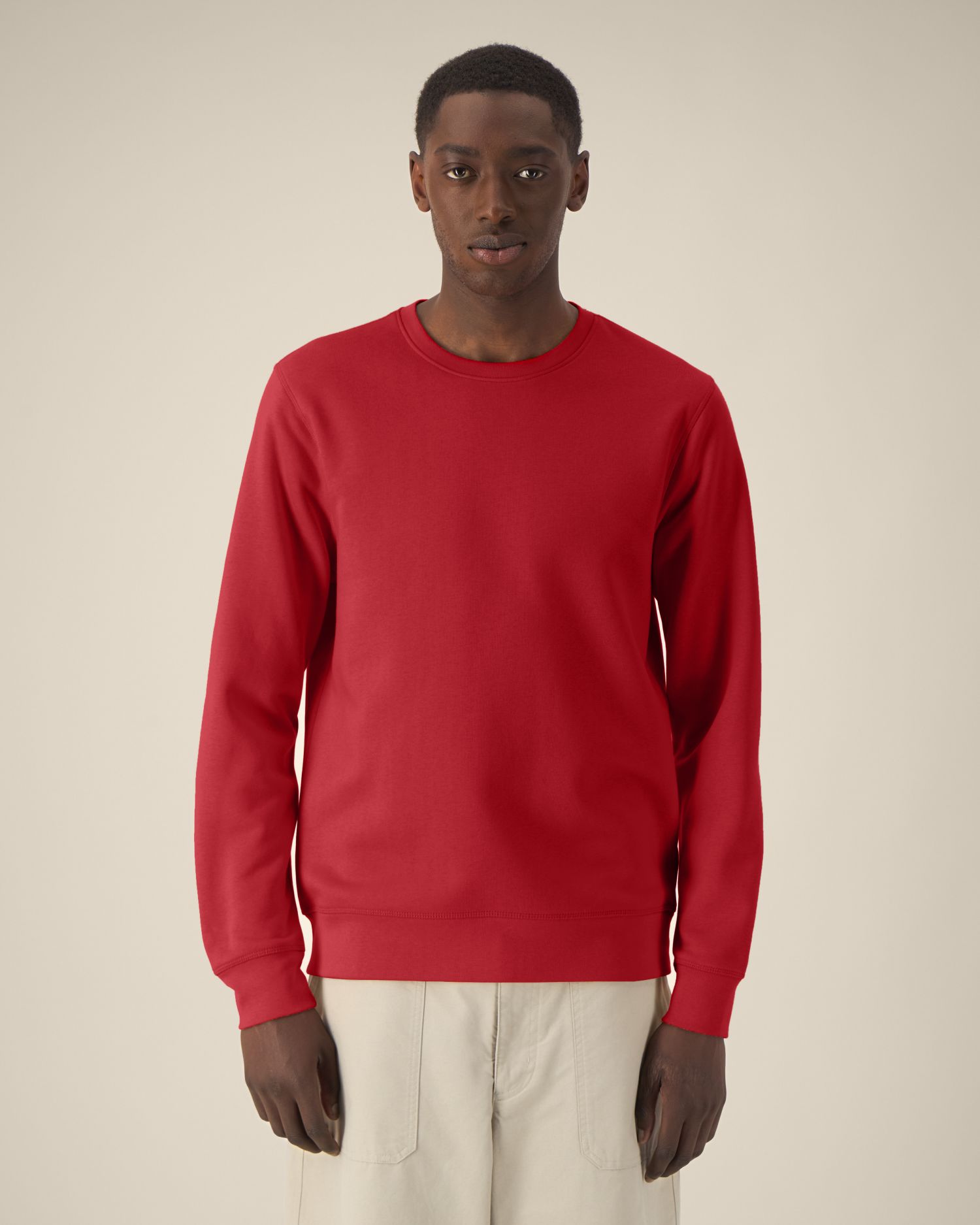 Sudadera de Cuello redondo orgánica unisex de peso medio-ligero - 280 g/m² | Roller STSU868