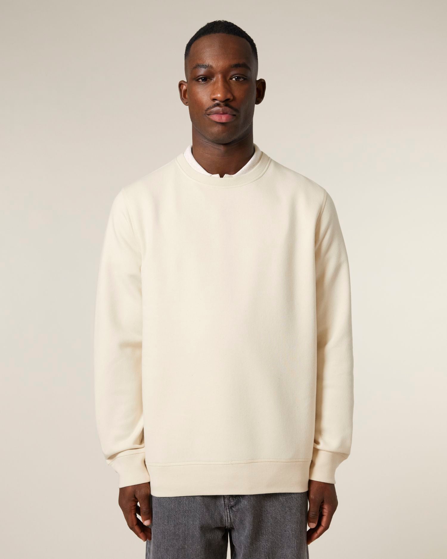 Sudadera de Cuello redondo orgánica unisex de peso medio-ligero - 280 g/m² | Roller STSU868