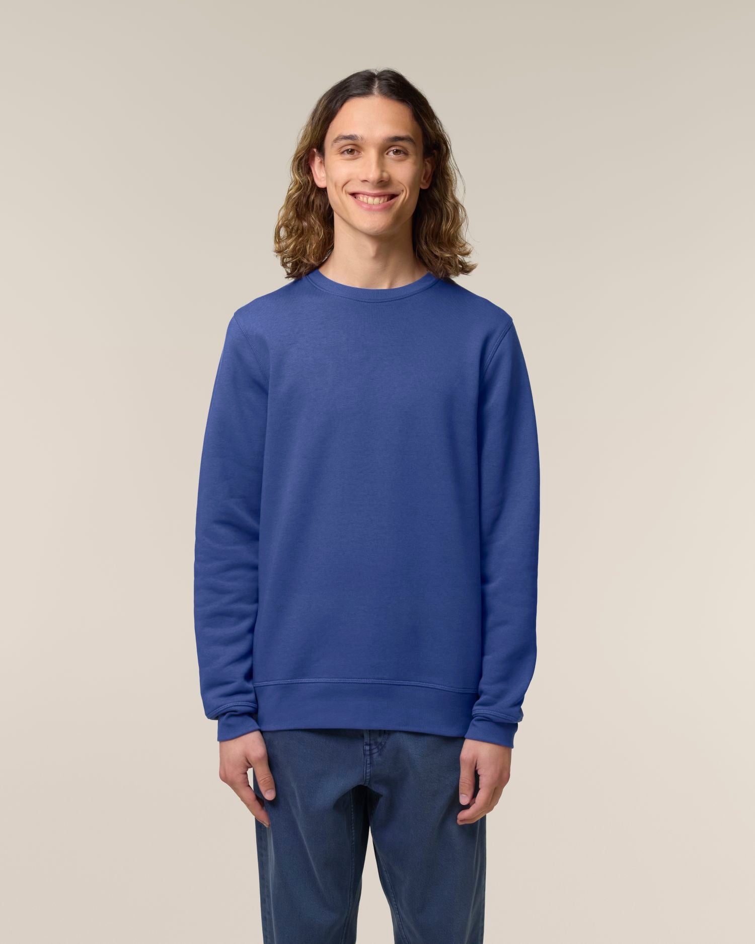 Sudadera de Cuello redondo orgánica unisex de peso medio-ligero - 280 g/m² | Roller STSU868
