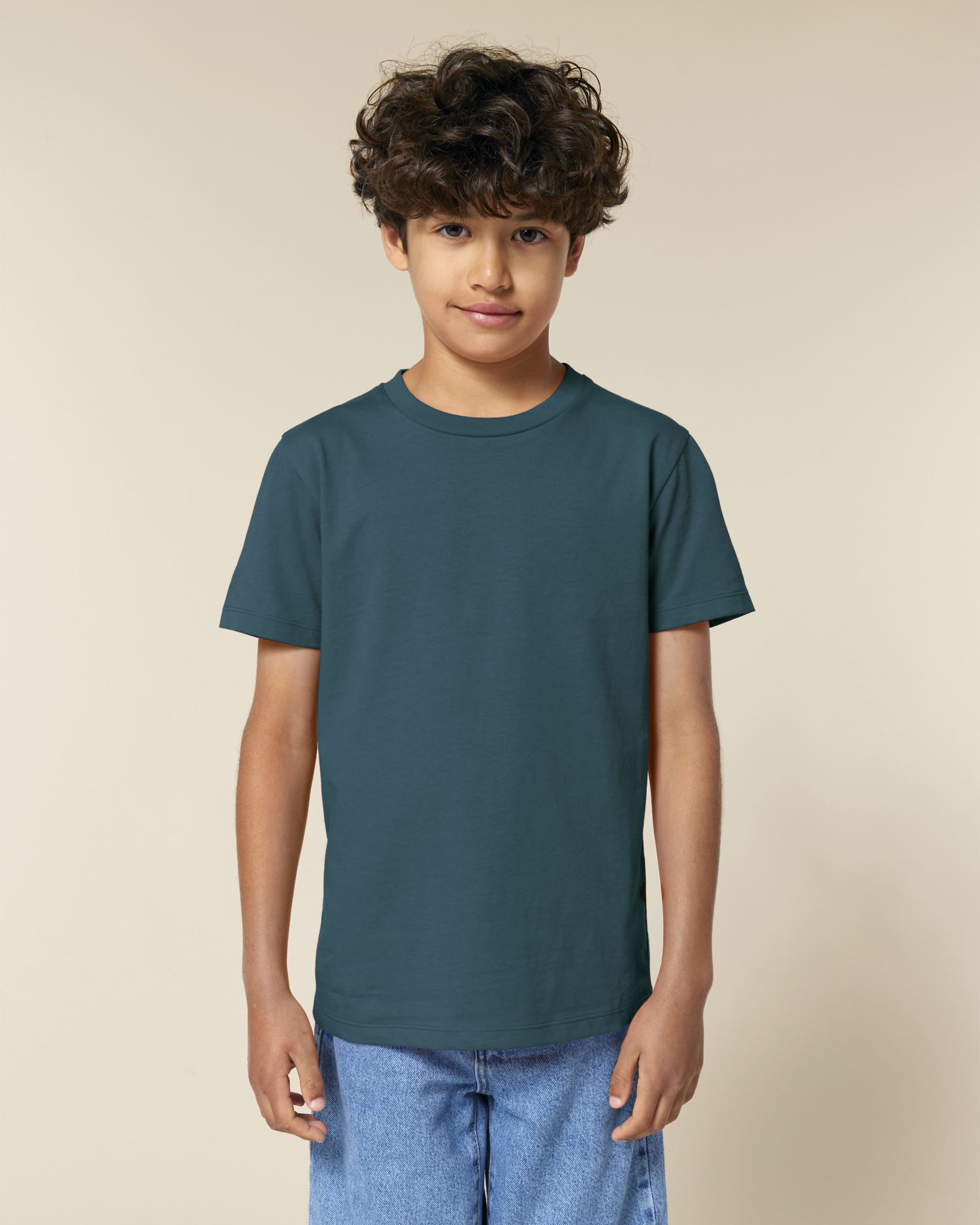 NKINT｜cotton/acetate KNIT t-shirt（mini) Organic Kids' T-Shirt – Mini Creator 2.0 | Organic Blank