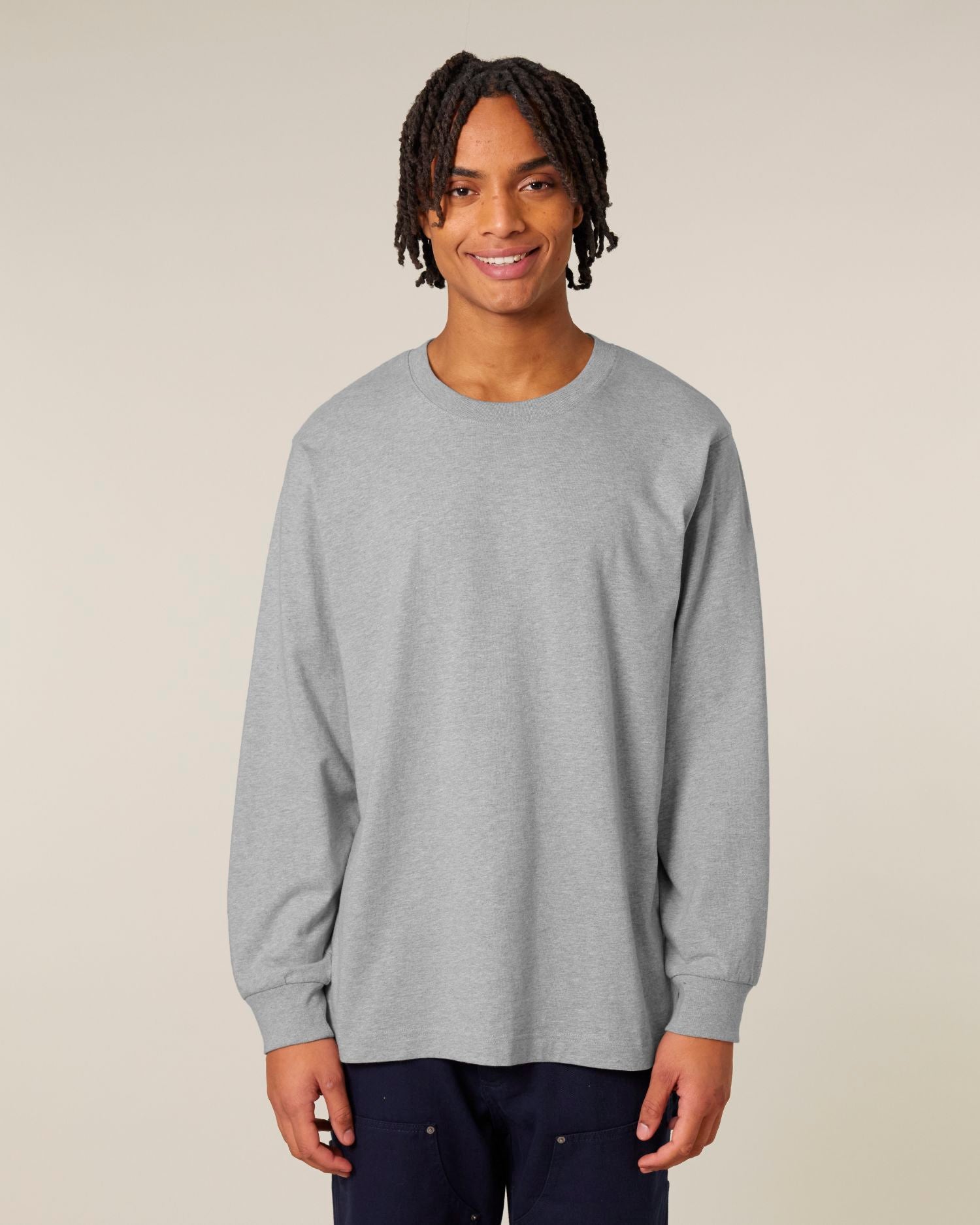 Freestyler Long Sleeve Heavyweight T-Shirt | Organic Blank