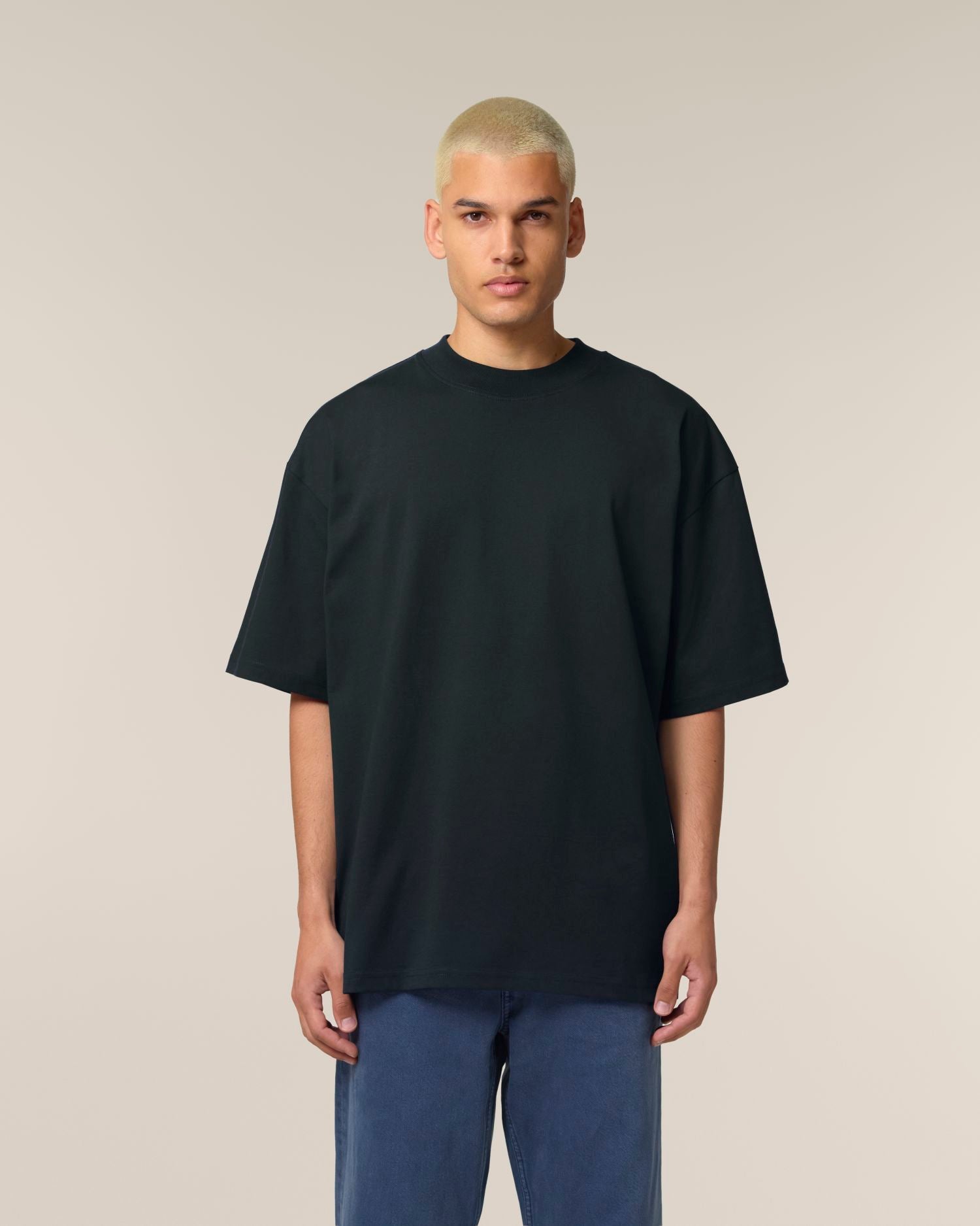 Unisex Oversized High Neck T-Shirt - 200 GSM | Blaster 2.0 STTU959