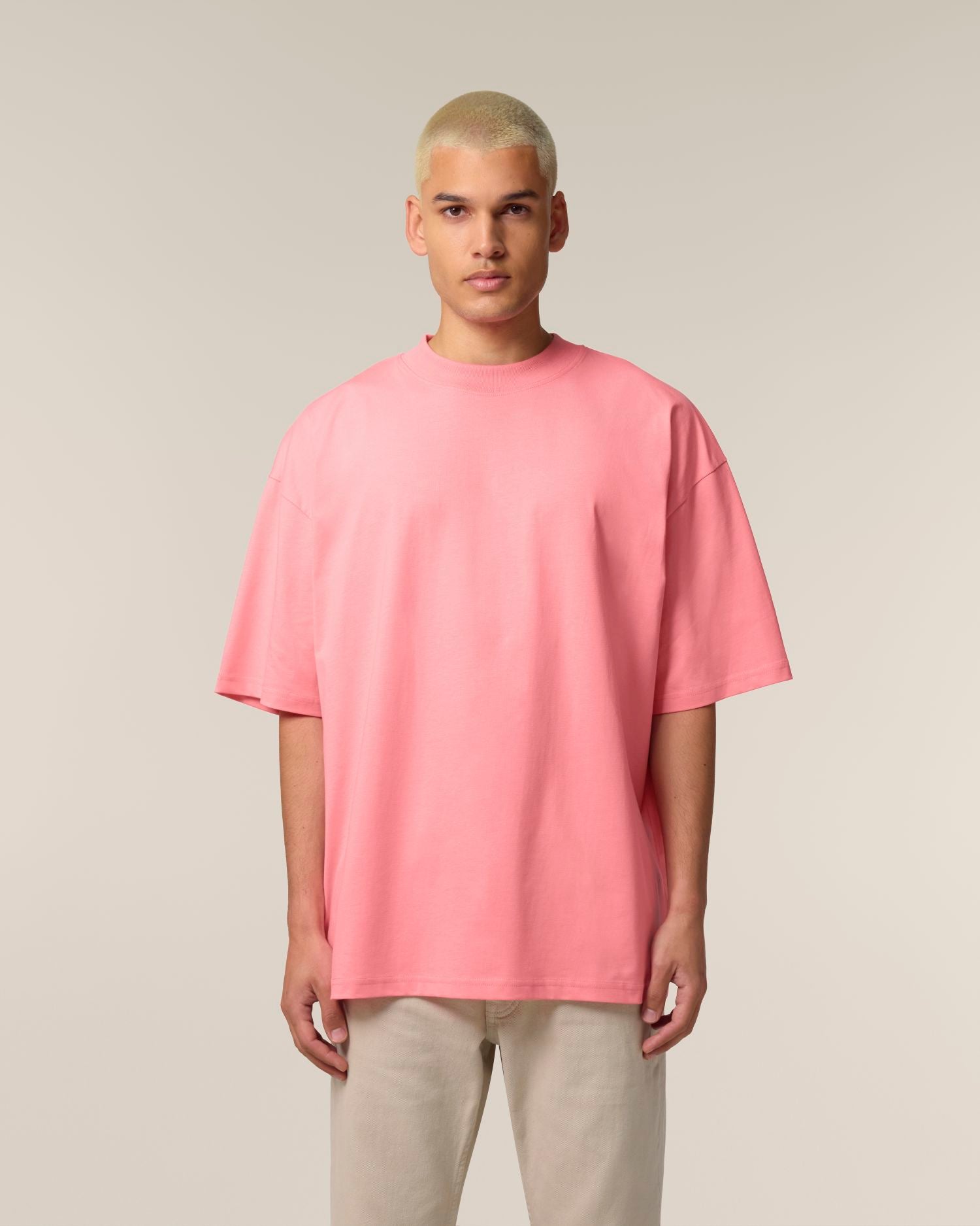 【2025最新作】 Unisex Oversized Blank Organic | T-Shirt Neck High トップス