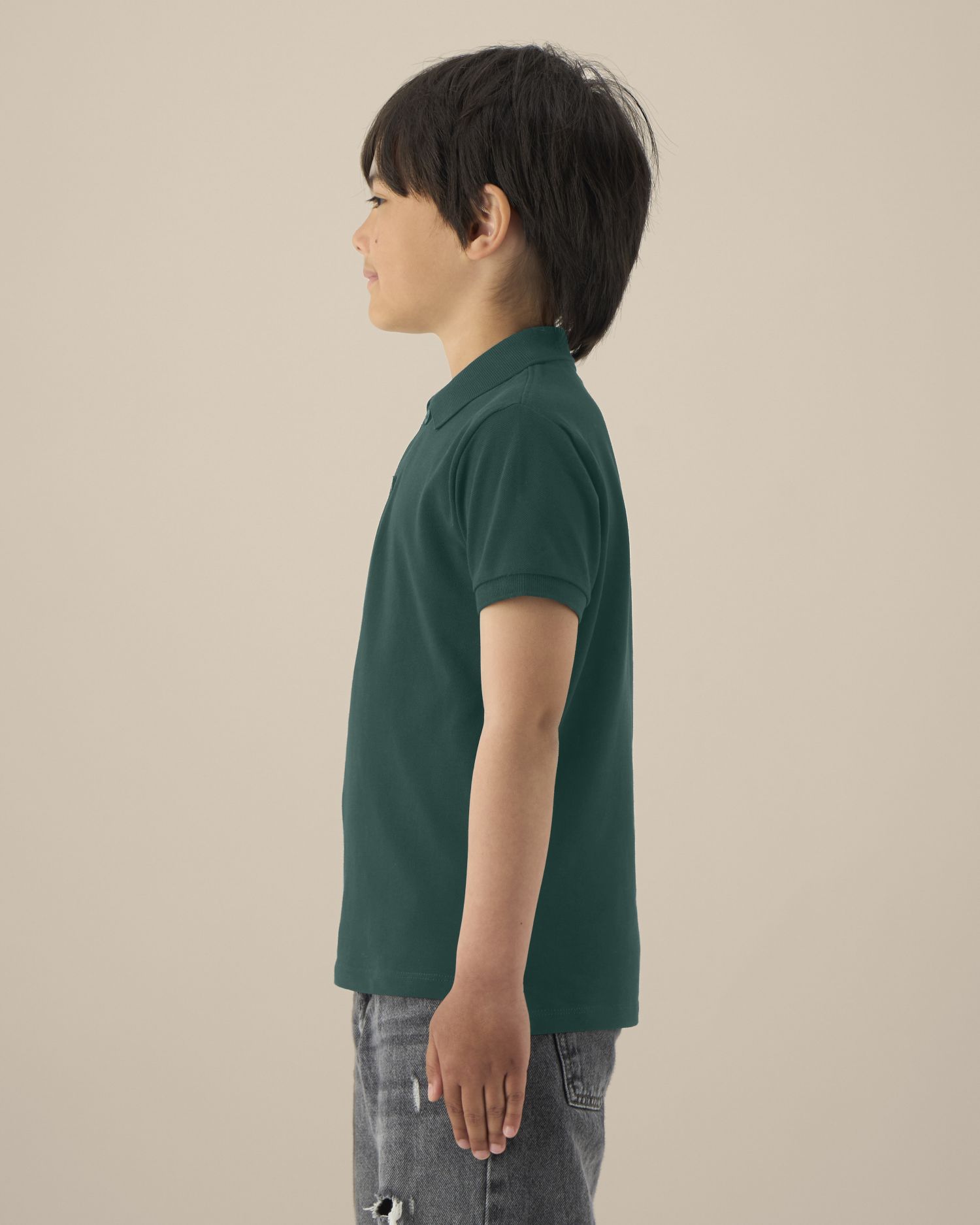 Kids' Classic Organic Polo - 220 g/m²  | Mini Sprinter STPK908
