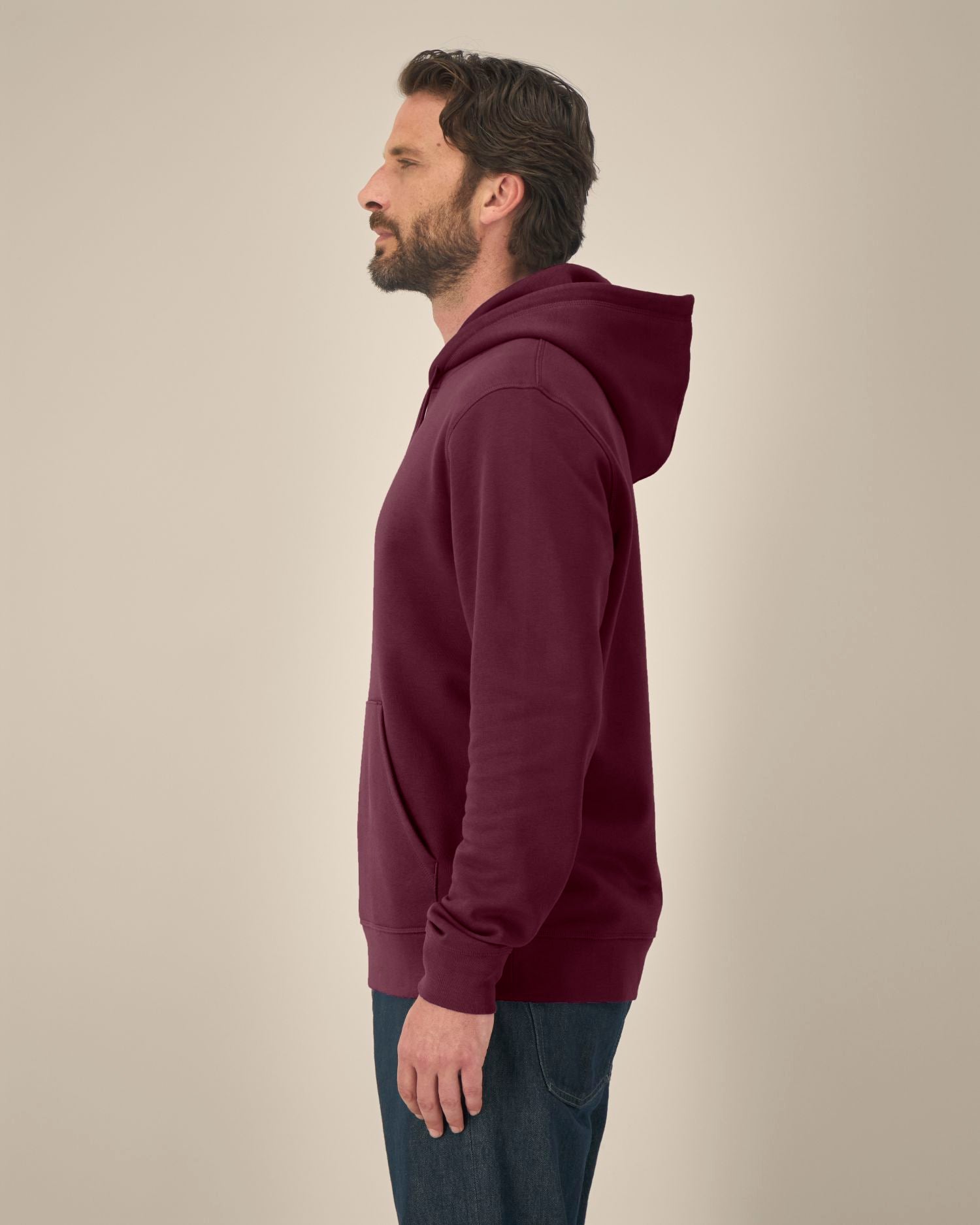 Unisex Hoodie Sweatshirt van Biologisch Katoen Middel-Licht - 280 GSM | Drummer 2.0 STSU168