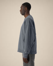 Unisex Organic Oversized Garment Dyed Crew Neck Sweatshirt - 380 GSM | Radder 2.0 Vintage STSU210