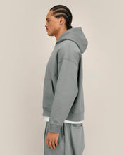 Sudadera unisex Oversized con capucha y cremallera completa de algodón reciclado - 400 g/m² | Fronter - STSU275