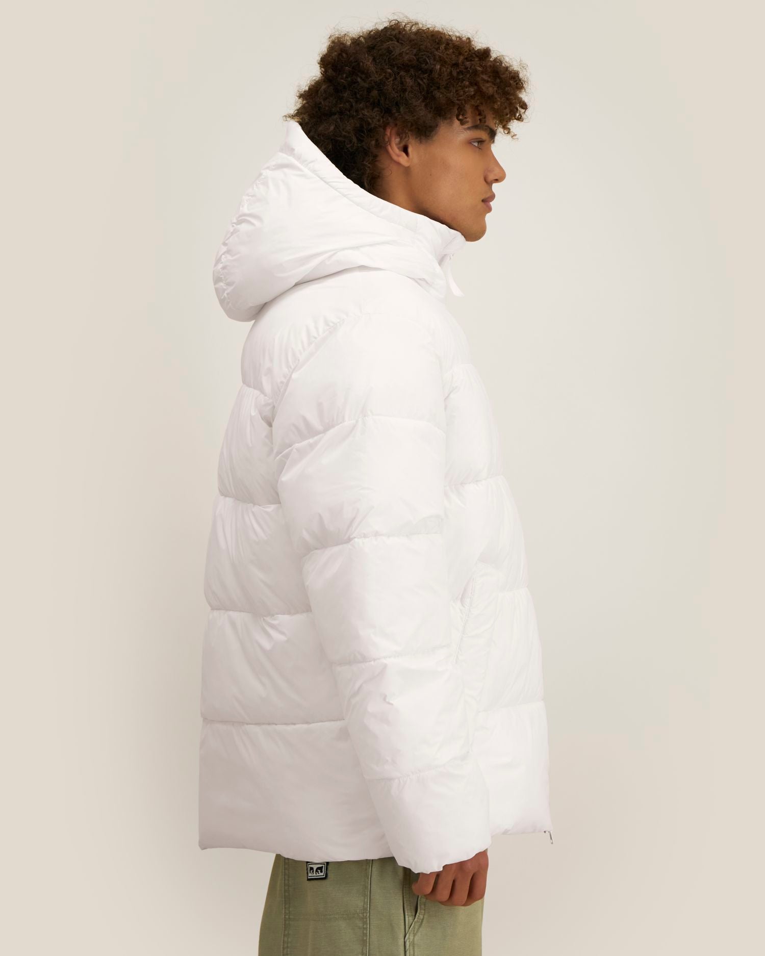 Unisex-Pufferjacke mit Kapuze aus recyceltem Nylon | Puffer 2.0 - STJU292