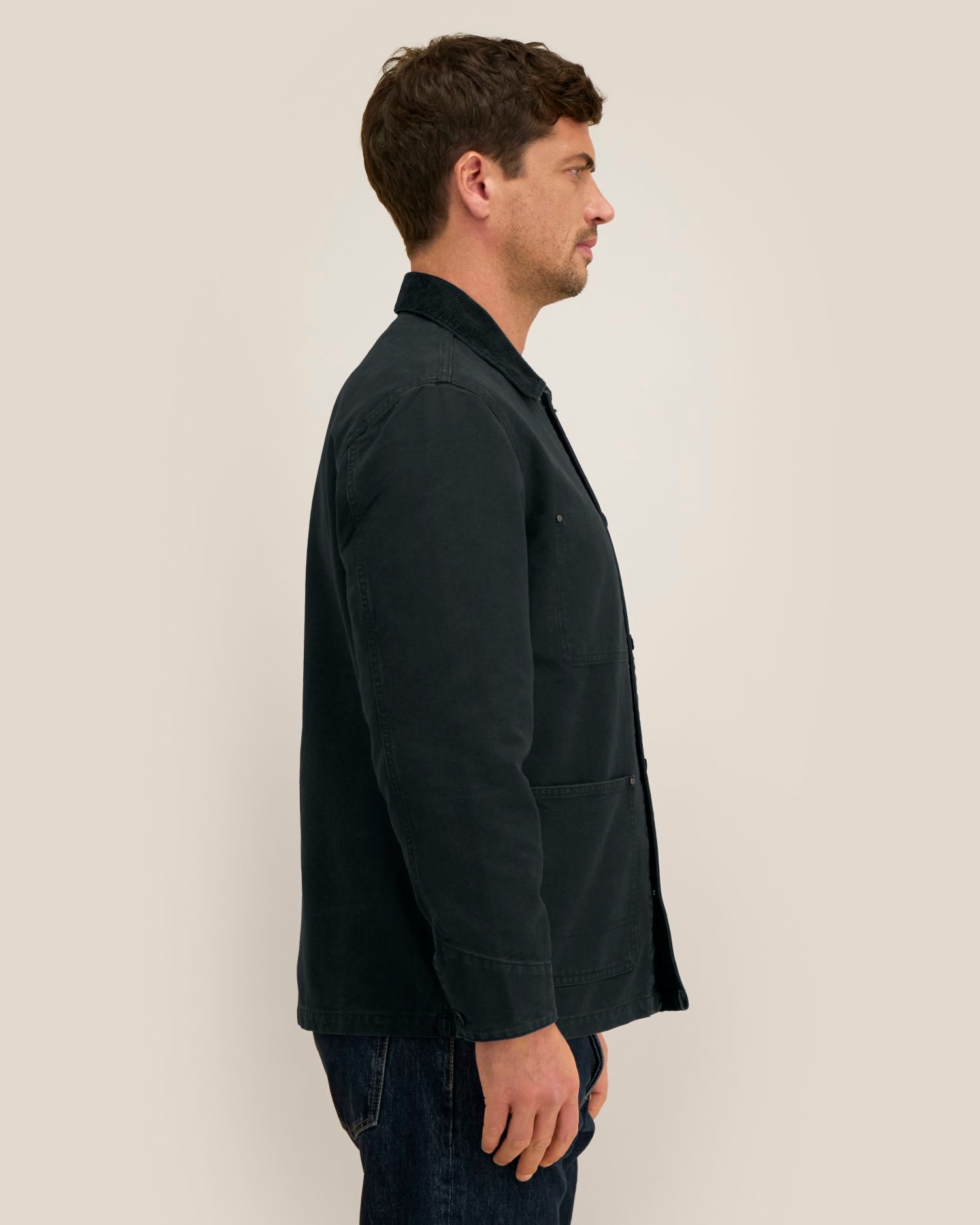 Unisex-Jacke aus stückgefärbtem Baumwoll-Canvas – 379 GSM | Arbeitsjacke – STJU294