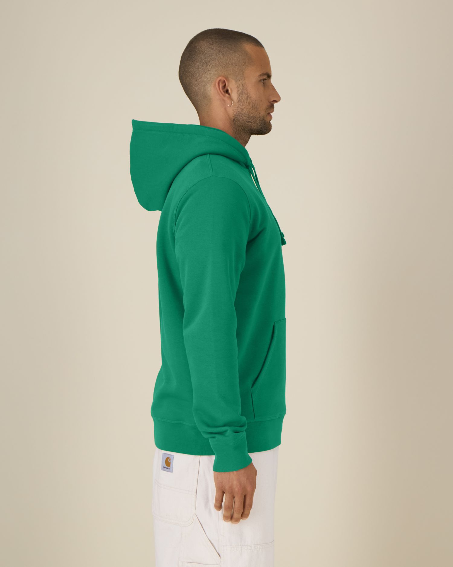 Unisex Hoodie Sweatshirt van Biologisch Katoen Middel-Licht - 280 GSM | Drummer 2.0 STSU168