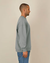 Uniseks Oversized Organisch Katoenen Ronde Hals Sweater - 350 GSM | Radder 2.0 STSU208