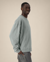 Unisex Organic Oversized Garment Dyed Crew Neck Sweatshirt - 380 GSM | Radder 2.0 Vintage STSU210