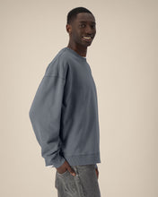 Unisex Organic Oversized Garment Dyed Crew Neck Sweatshirt - 380 GSM | Radder 2.0 Vintage STSU210