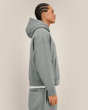 Sudadera unisex Oversized con capucha y cremallera completa de algodón reciclado - 400 g/m² | Fronter - STSU275