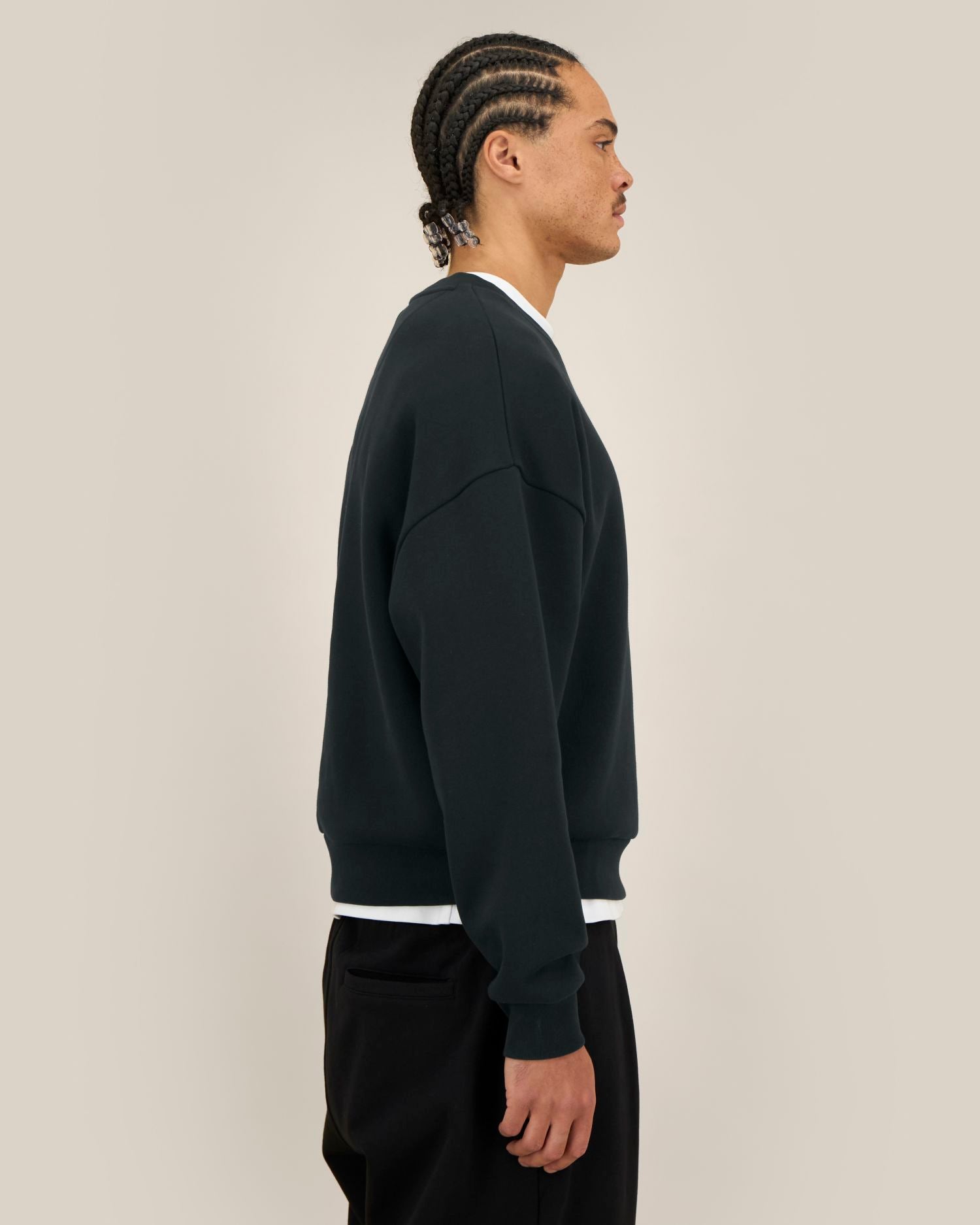 Unisex Ultra Heavyweight Oversized Crewneck - 500 GSM | Former - STSU279