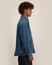 Sovracamicia unisex in denim pesante - 440 GSM | Palmer - STWU287