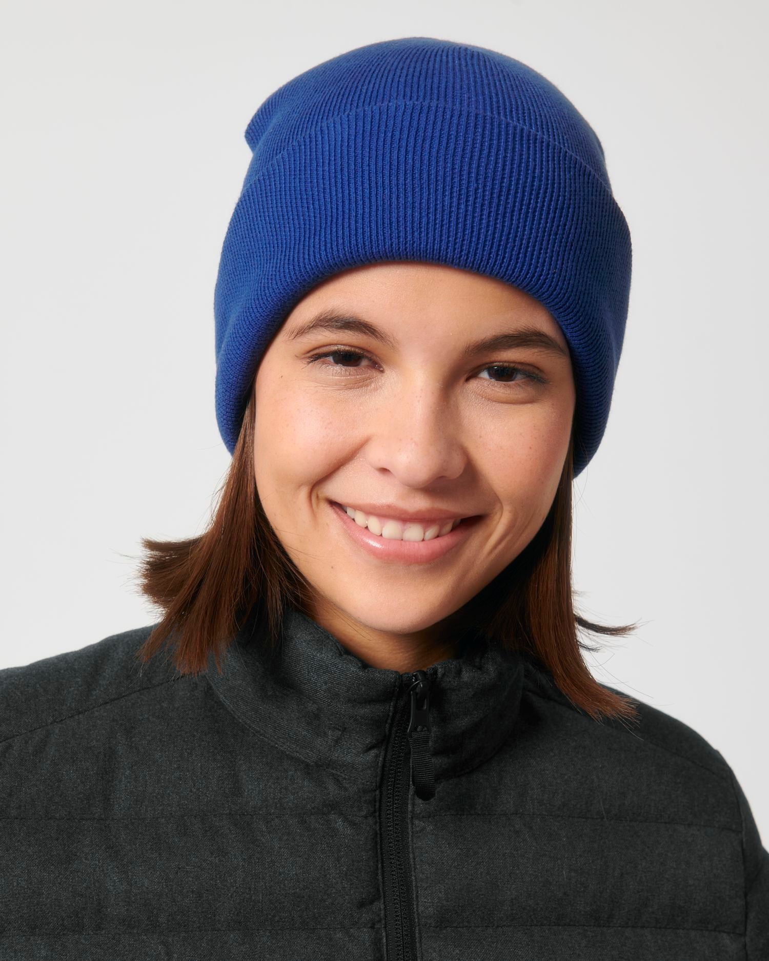 Organic & Recycled Two-Layer Beanie | Rib Beanie STAU772