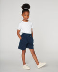 Pantalones cortos de deporte infantiles con cintura elástica | Mini Bolter STBK102