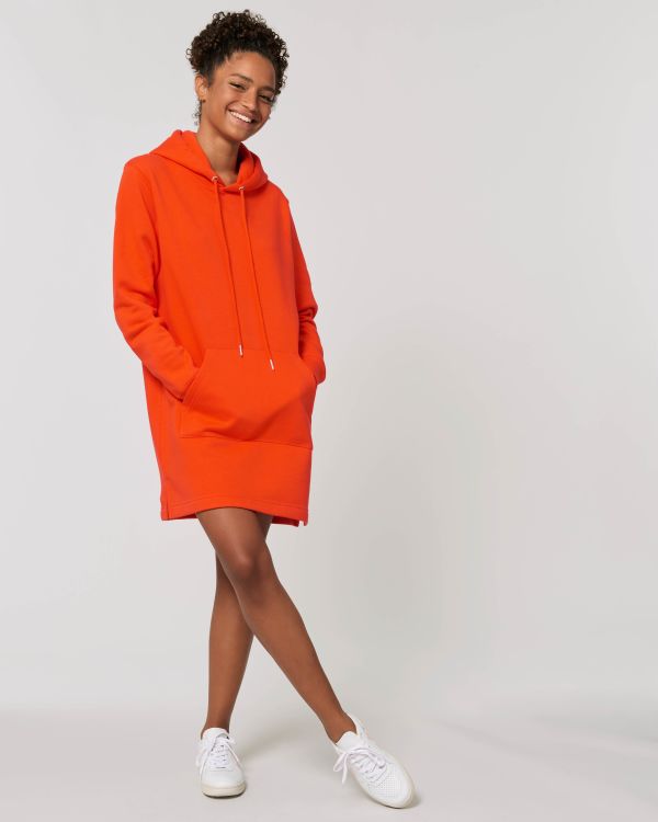 Women's Organic Hoodie Dress - 300 g/m² | Stella Streeter dress STDW143