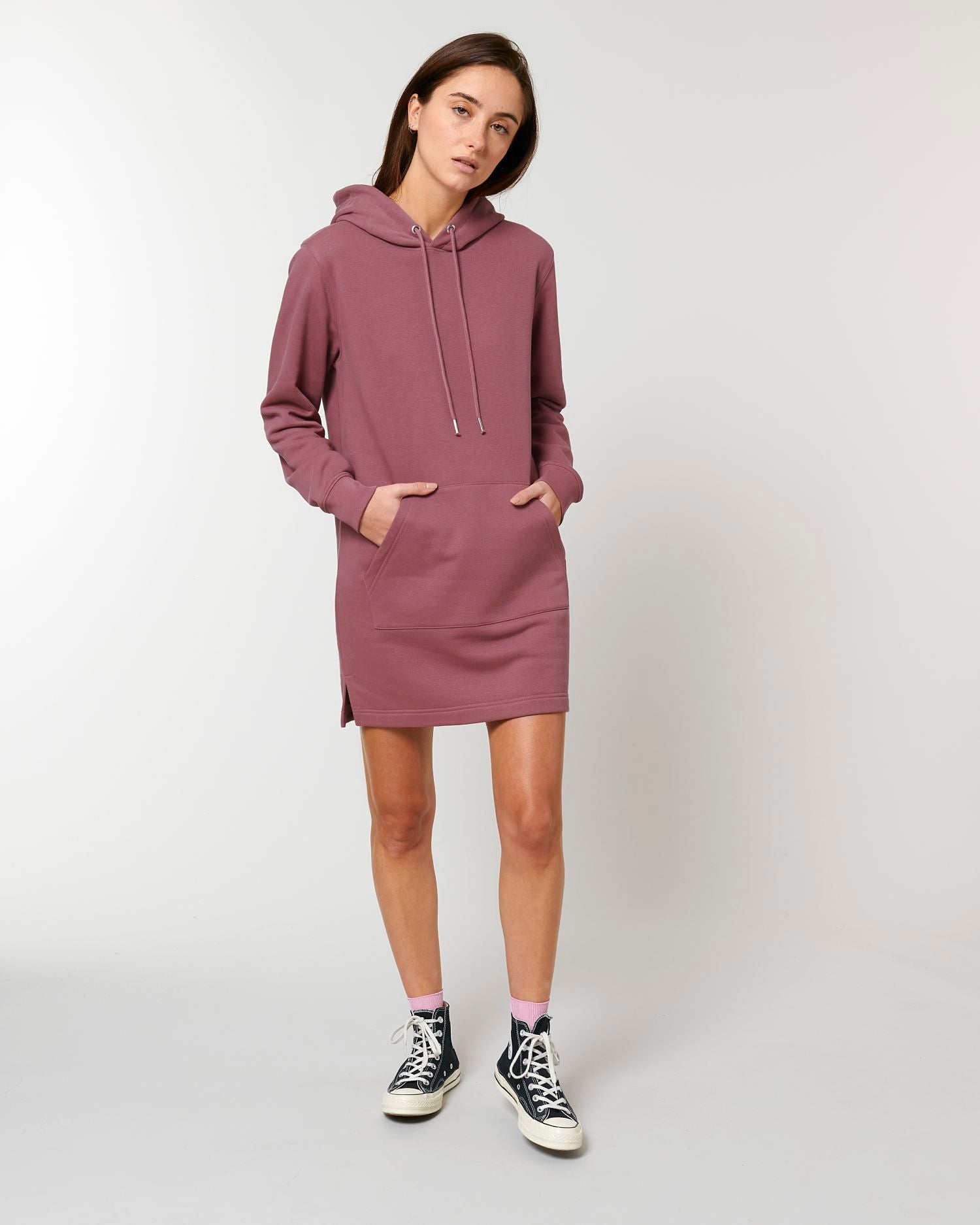 Vestido con capucha orgánico para mujer - 300 g/m² | Vestido Stella Streeter STDW143