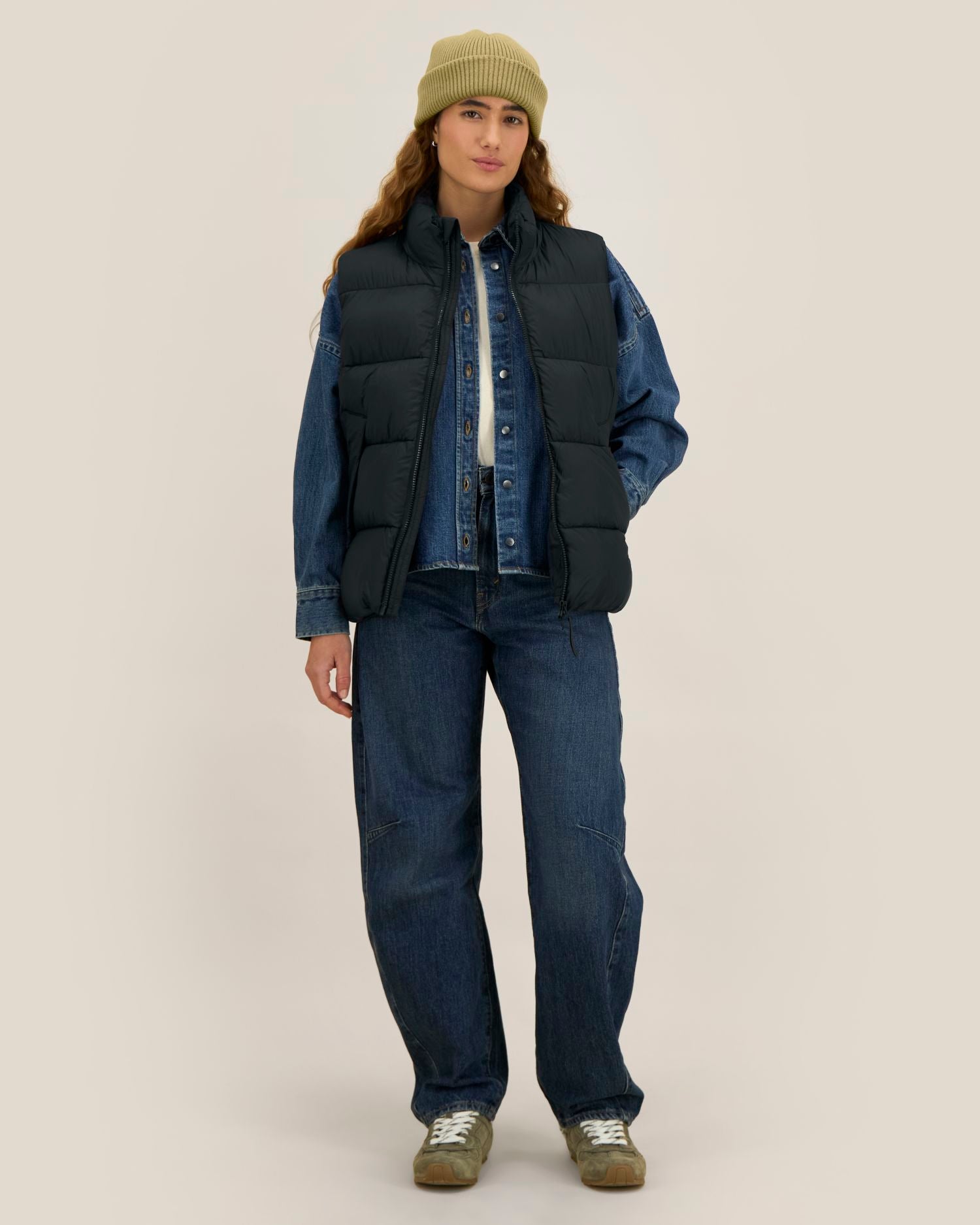 Unisex Padded Gilet in Recycled Nylon | Puffer Gilet 2.0 - STJU293