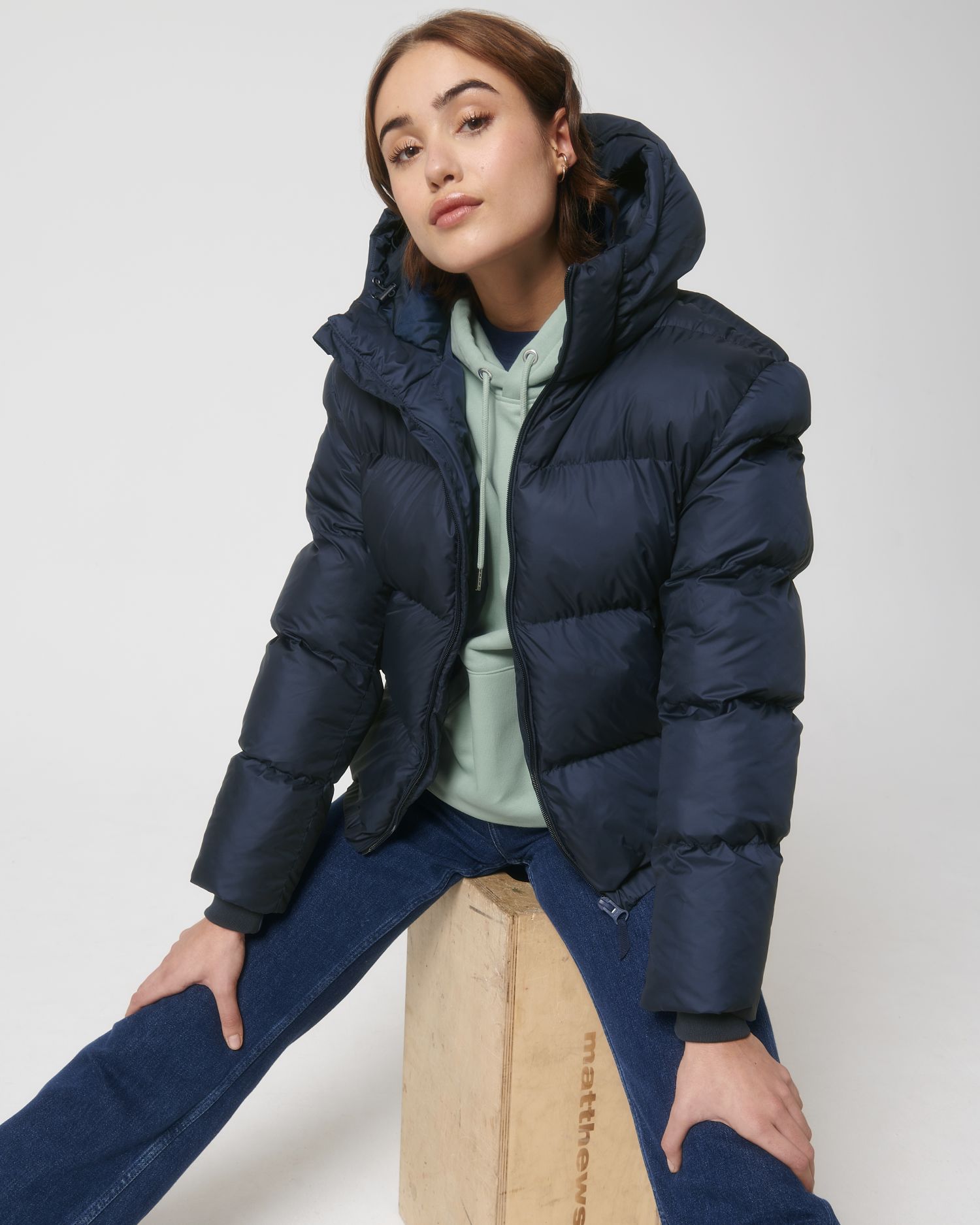 Chaqueta acolchada extragrande para todas las estaciones | Puffer STJU840