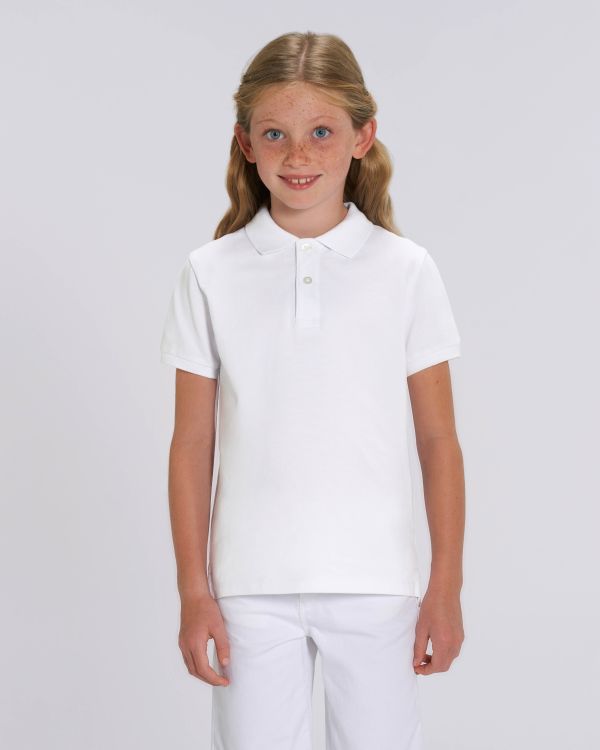 Polo orgánico clásico para niños - 220 g/m² | Mini SprinterSTPK908