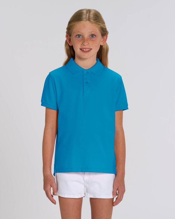 Polo orgánico clásico para niños - 220 g/m² | Mini SprinterSTPK908