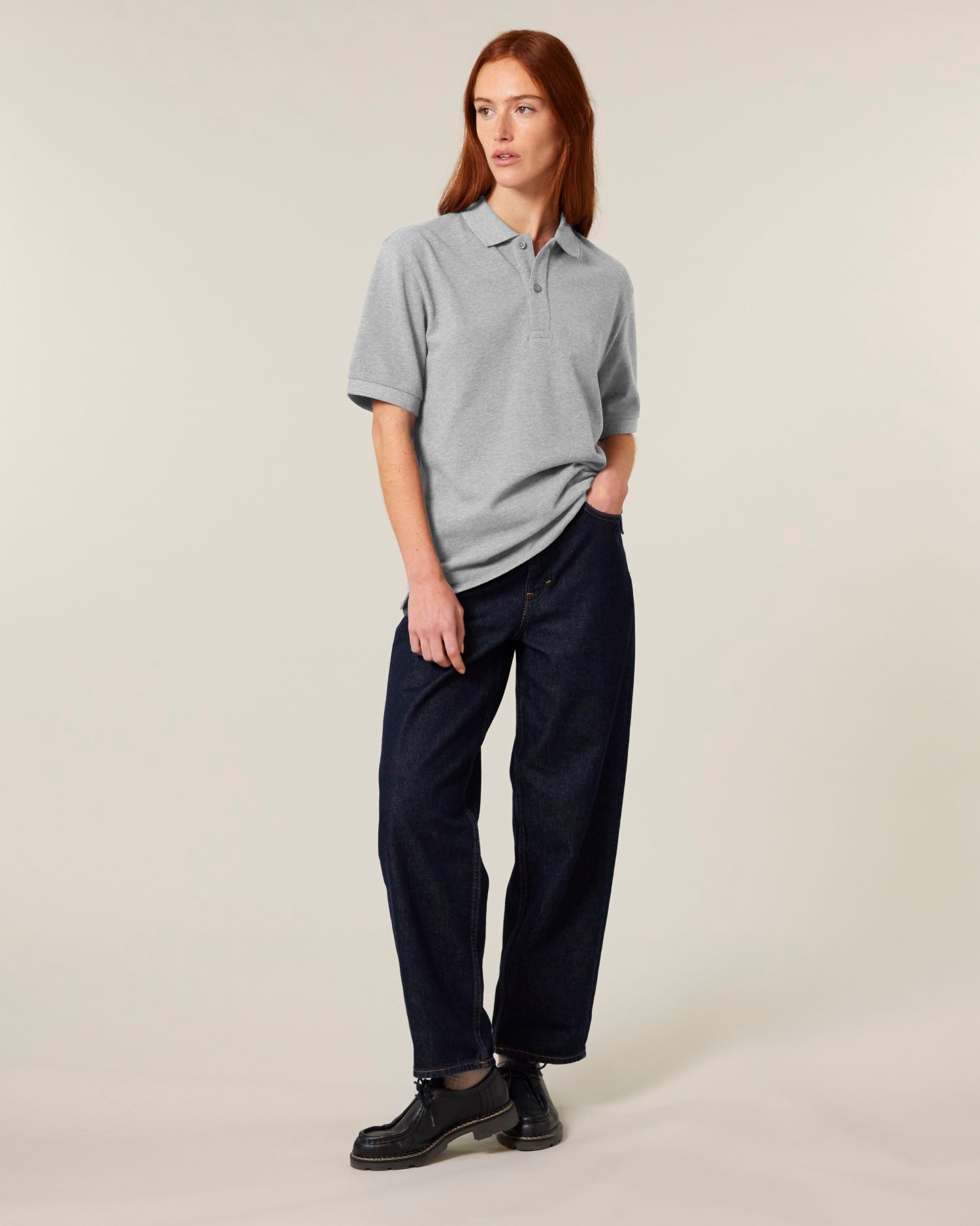 Polo de algodón orgánico unisex - 240 GSM | Prepster 2.0 STPU222