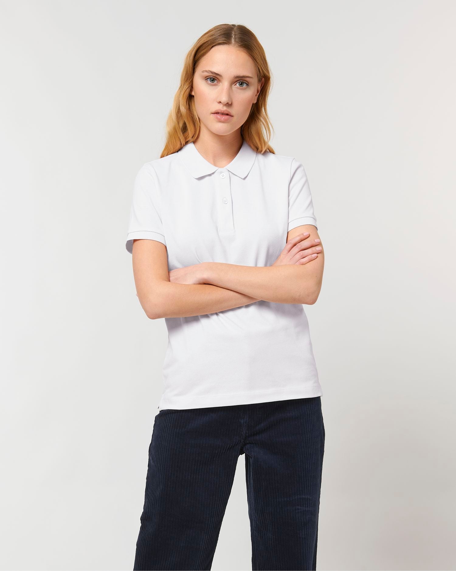 Polo orgánico entallado para mujer - 200 g/m² | Stella Elliser STPW333