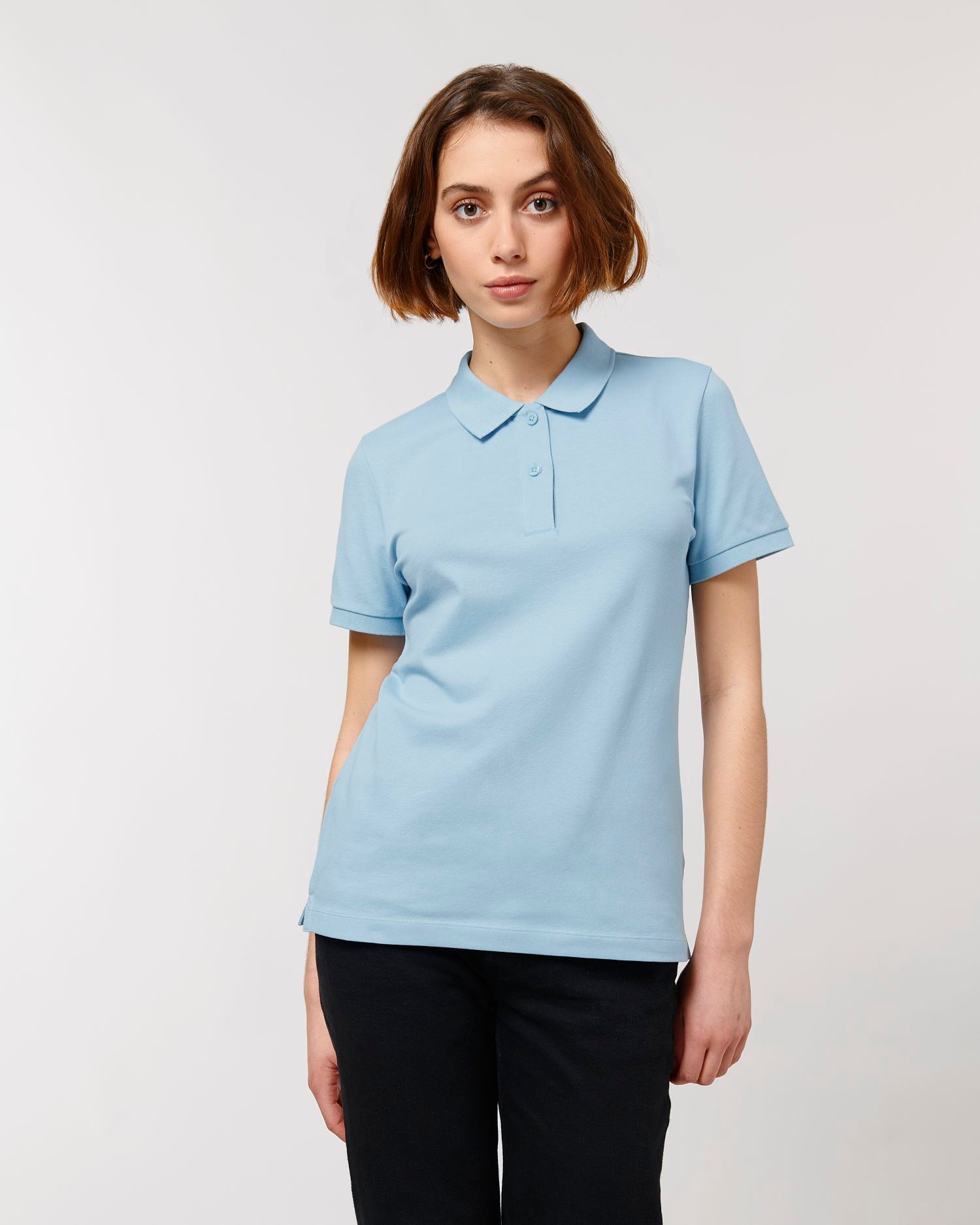 Women's Fitted Organic Polo - 200 g/m² | Stella Elliser Polos STPW333