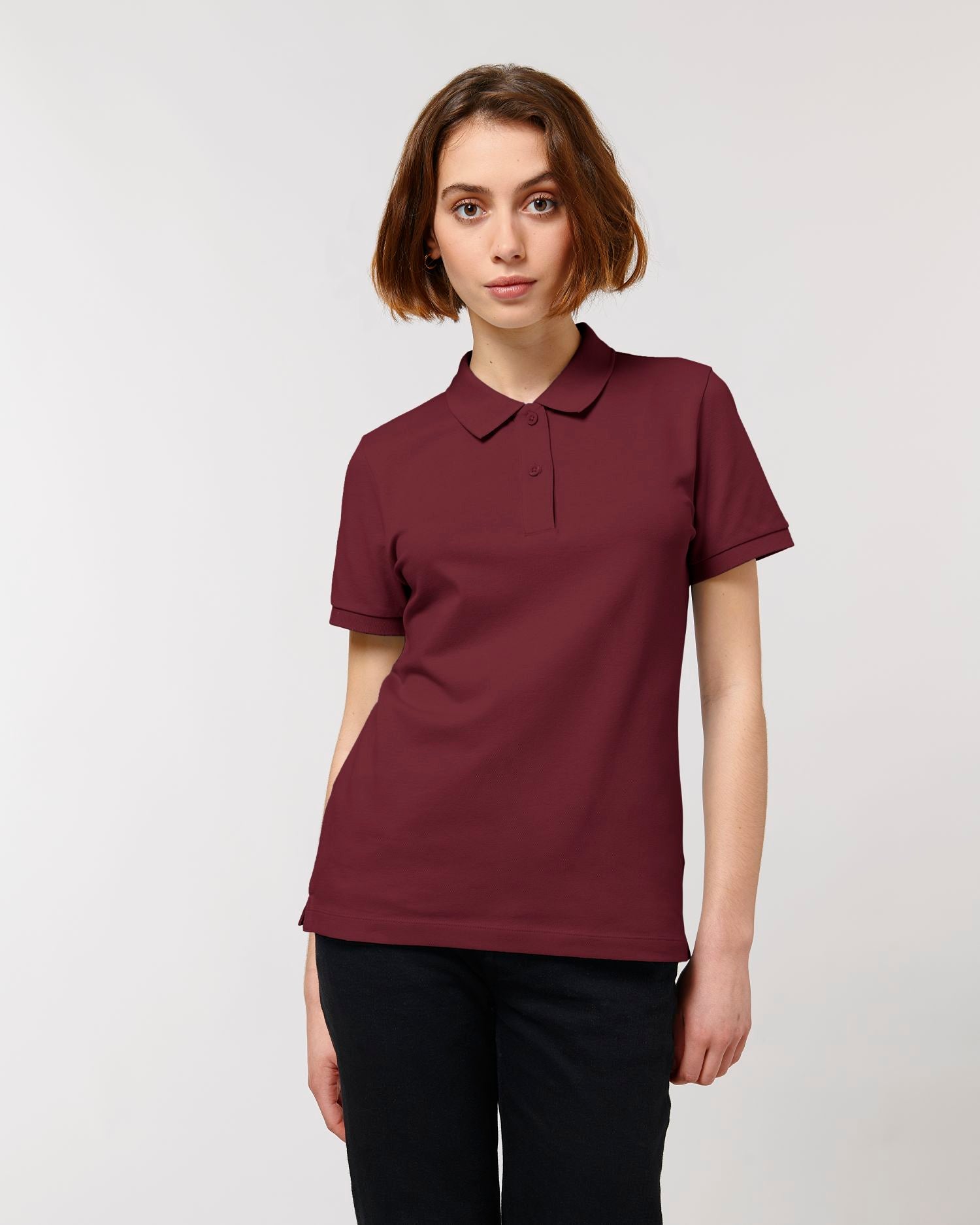 Polo orgánico entallado para mujer - 200 g/m² | Stella Elliser STPW333