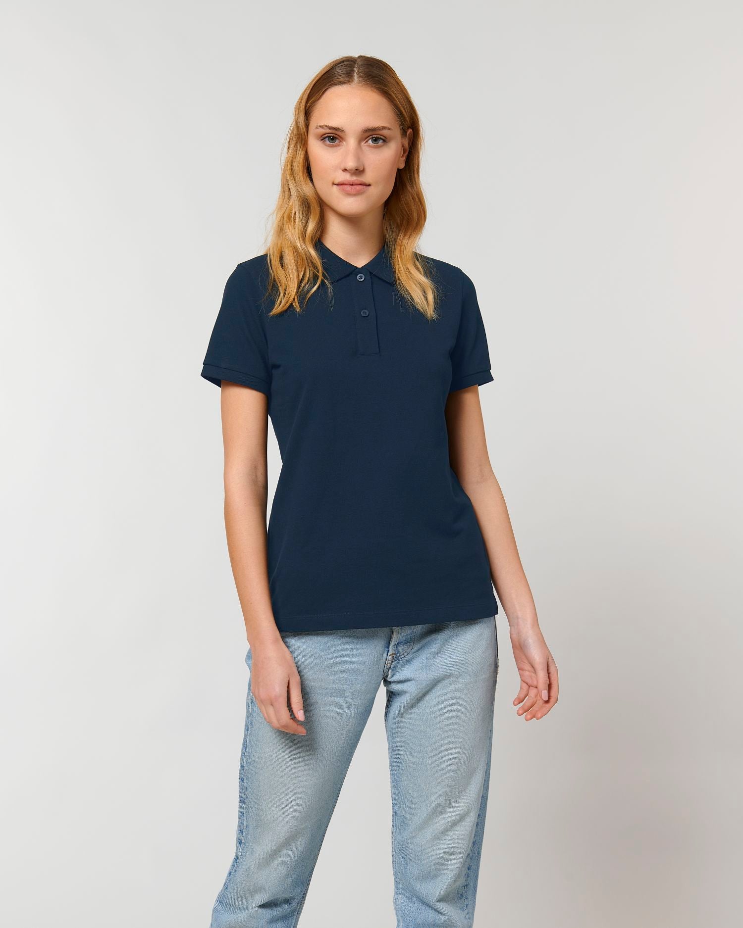 Polo orgánico entallado para mujer - 200 g/m² | Stella Elliser STPW333