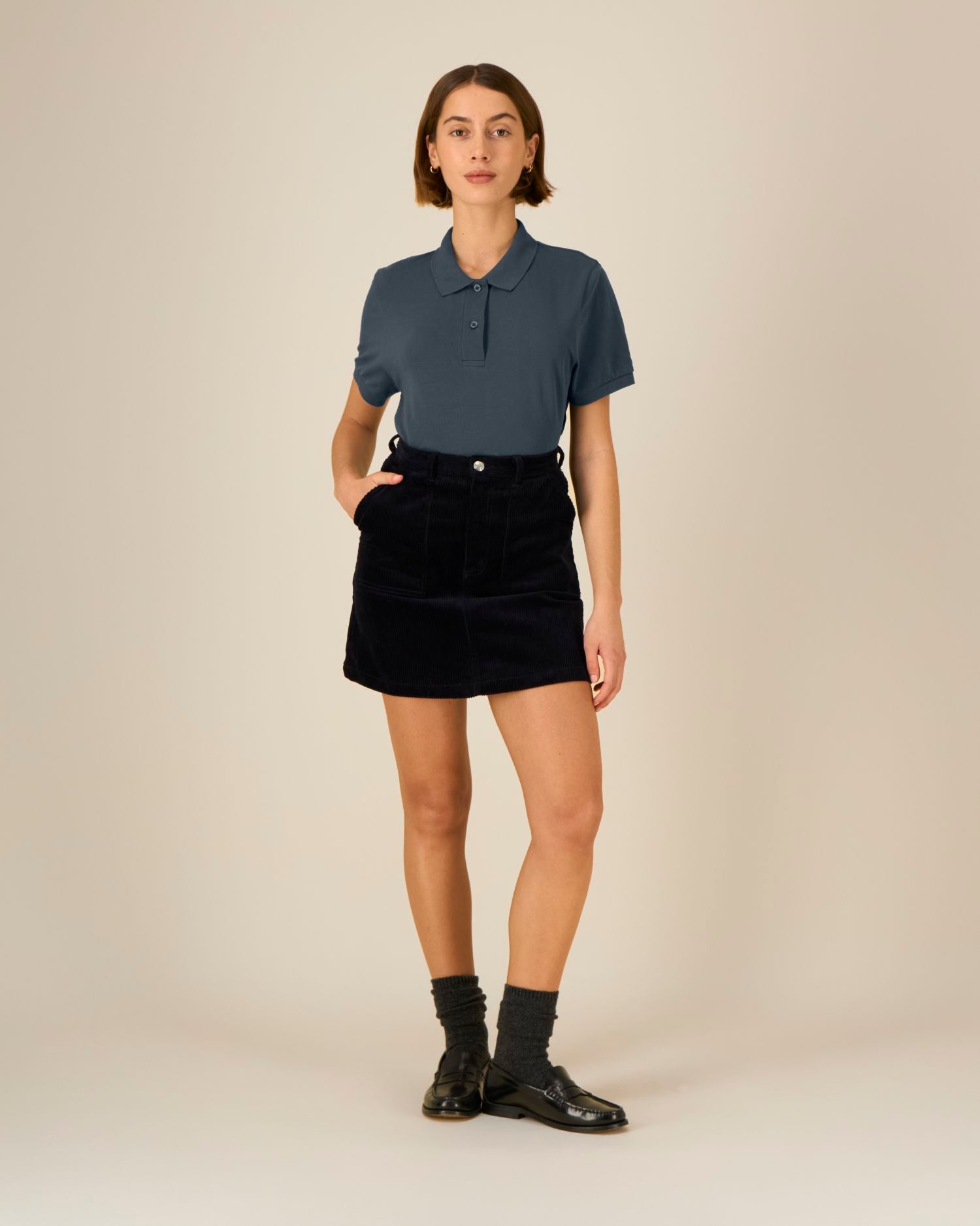 Women's Fitted Polo Shirt| Stella Coaster STPW977