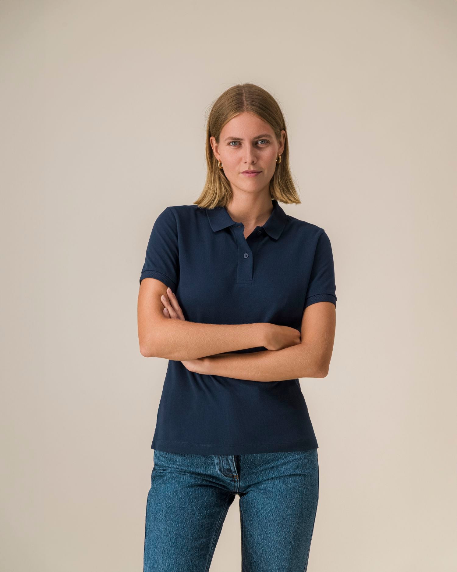 Women's Fitted Polo Shirt - 185 GSM | Stella Coaster STPW977