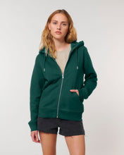 Sudadera con capucha orgánica unisex con cremallera - 350 g/m² | Cultivator STSM566