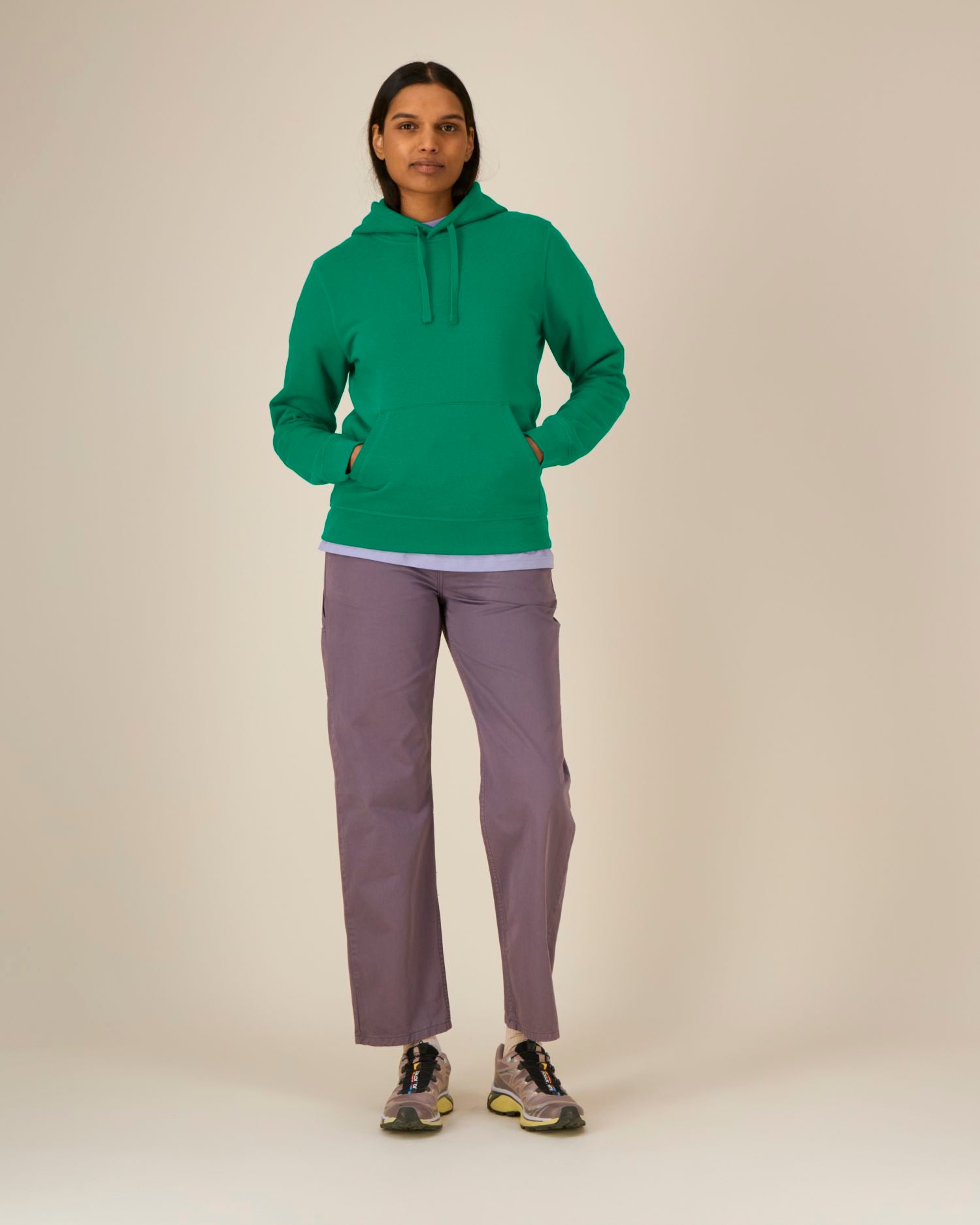 Unisex Hoodie Sweatshirt van Biologisch Katoen Middel-Licht - 280 GSM | Drummer 2.0 STSU168