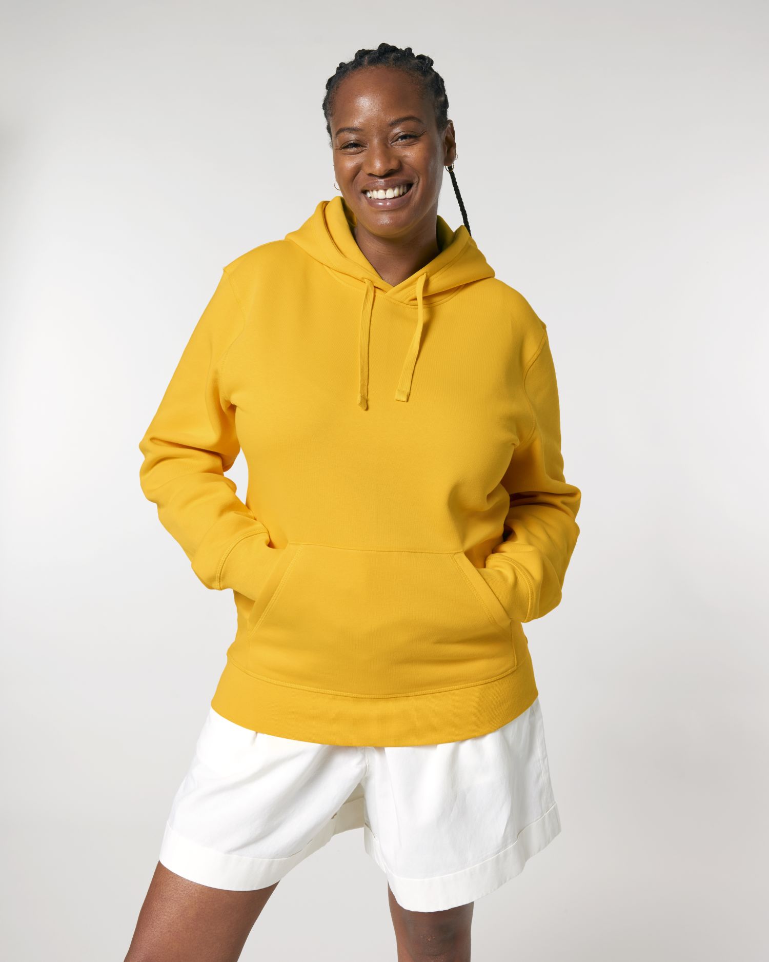 Unisex Hoodie Sweatshirt van Biologisch Katoen Middel-Licht - 280 GSM | Drummer 2.0 STSU168