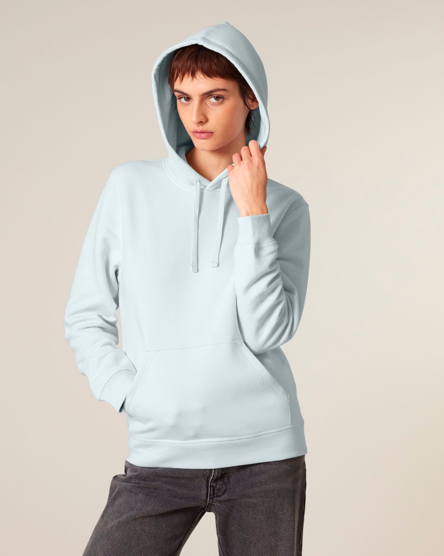 Unisex Hoodie Sweatshirt van Biologisch Katoen Middel-Licht - 280 GSM | Drummer 2.0 STSU168