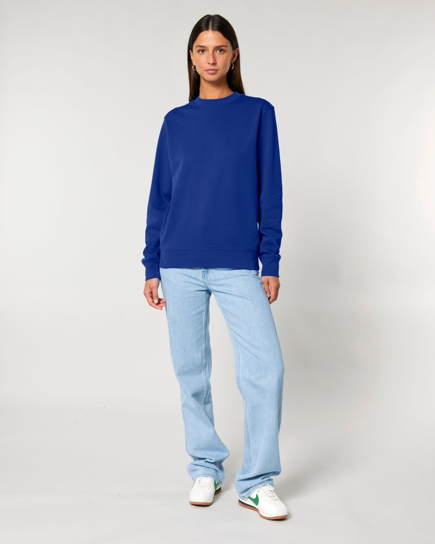 Sudadera unisex de cuello redondo - algodón orgánico 350 GSM | STSU178 Changer 2.0