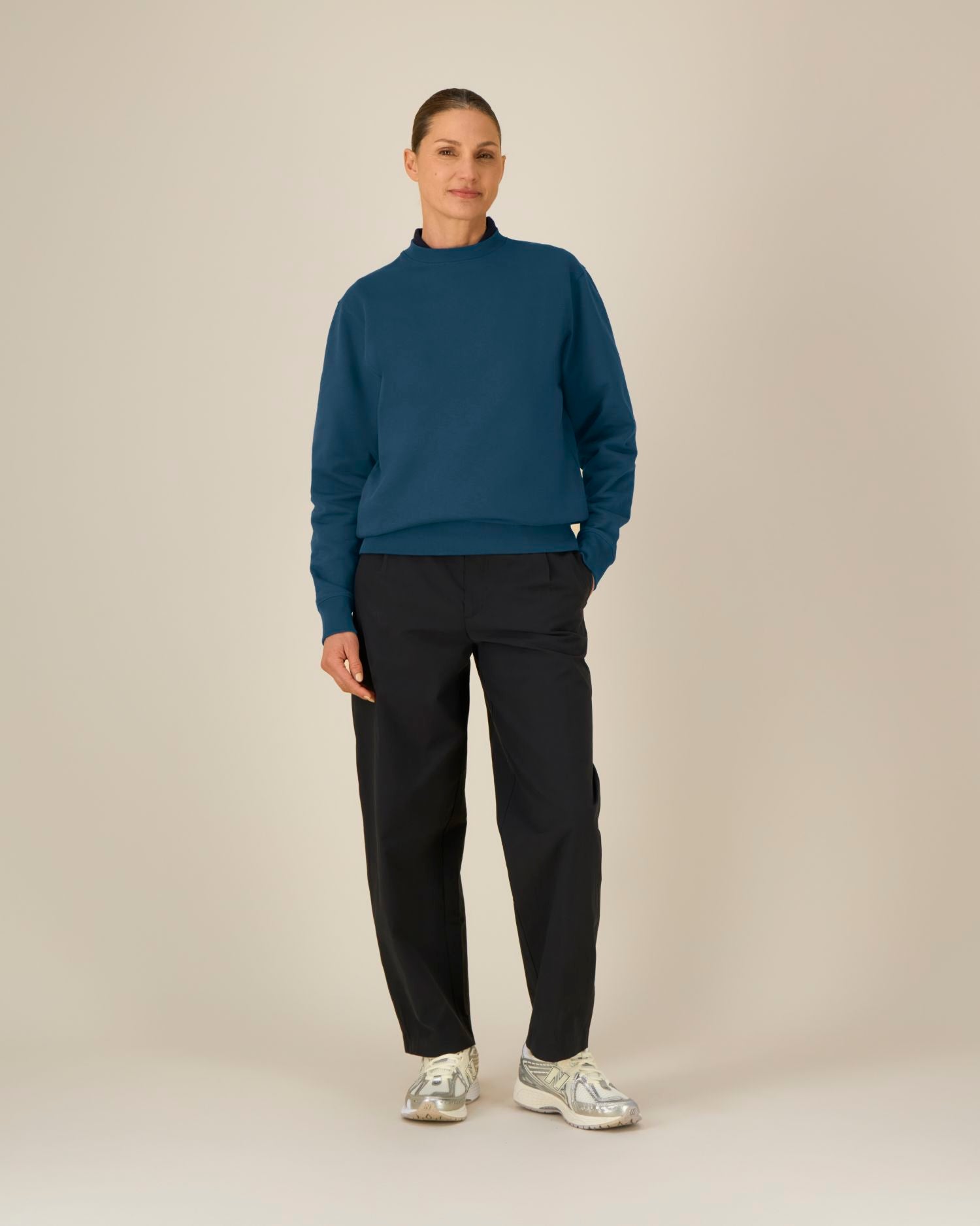 Unisex Crew Neck Sweatshirt - Organic Cotton 350 GSM | STSU178 Changer 2.0