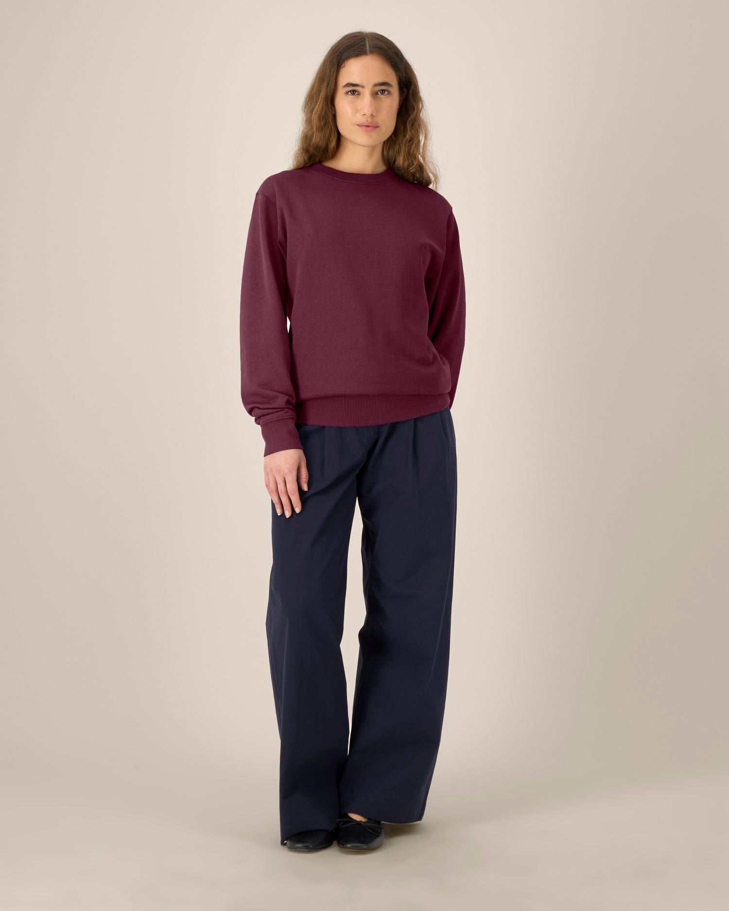 Unisex Crew Neck Sweatshirt - Organic Cotton 350 GSM | STSU178 Changer 2.0